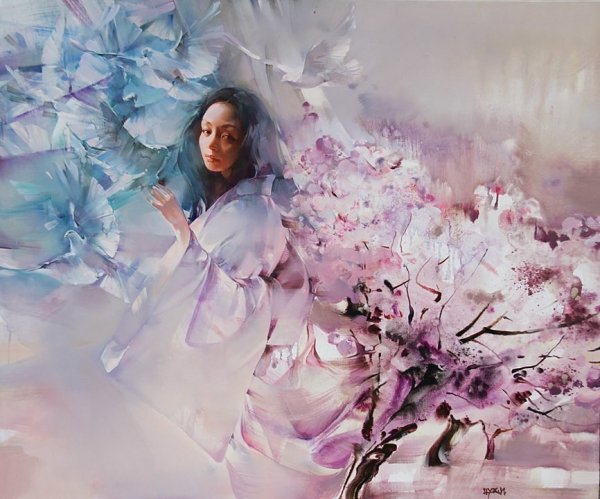 Воздушная живопись Инны Цукахиной