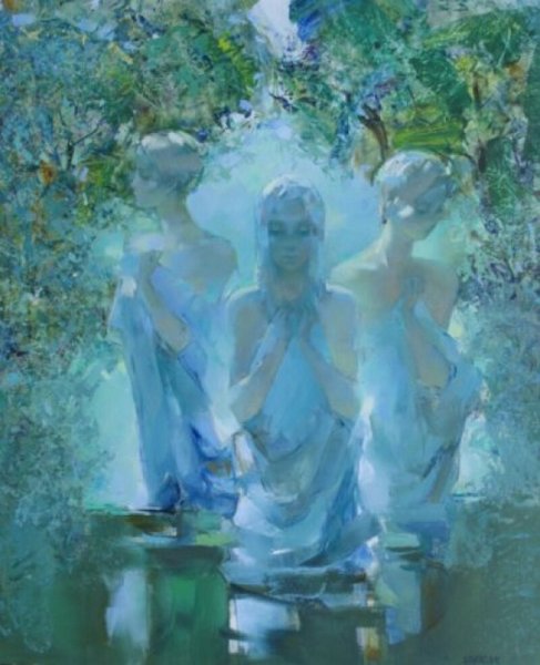 Художник Цукахин Валерий цветы