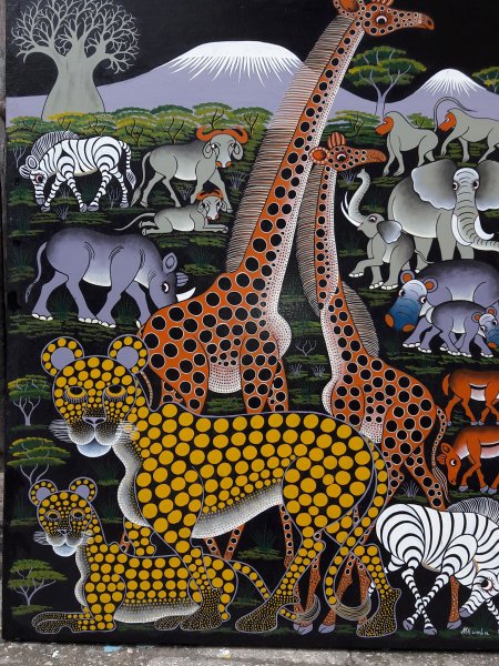 Занзибар картины Тингатинга