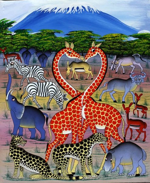 Африканское искусство Тинга Тинга