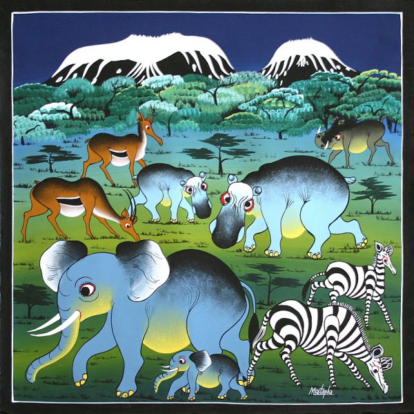 Художник Эдуардо Тингатинга