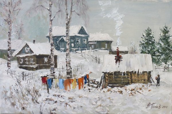 Игорь Попов художник картины