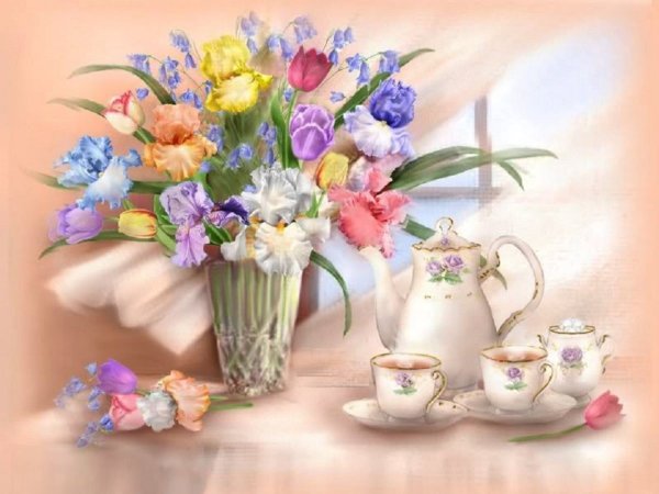 Художники Ткачевы зима