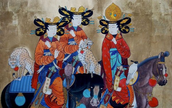 Монгольская Портретная живопись