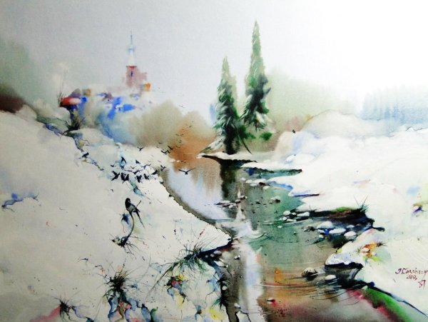 Эндрю Никкол художник акварелист