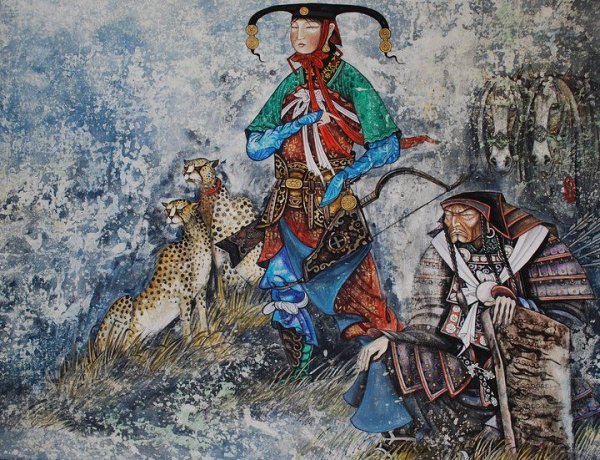 Монгольская Портретная живопись