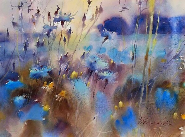 Виктория Пришедько акварель