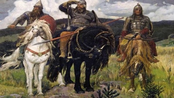 Три богатыря Васнецов