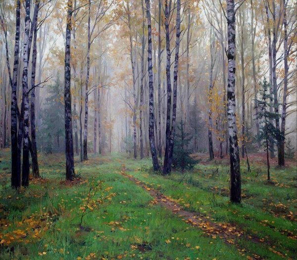 Пейзажи картины Станислав Брусилов