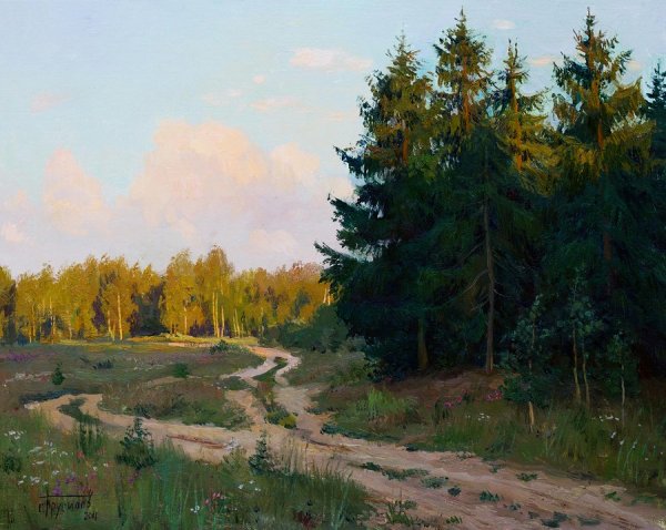 Художник пейзажист Брусилов