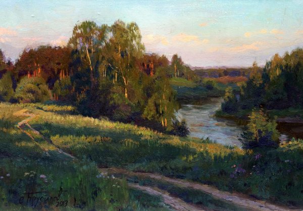 Художник пейзажист Брусилов
