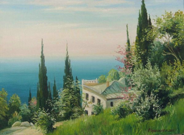 Батурин Виктор Павлович (1863-1938). Крымский пейзаж