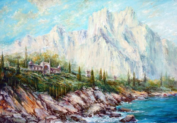 Ай-Петри крымские горы картина