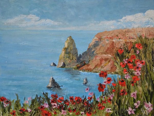 Пейзаж мыс Фиолент