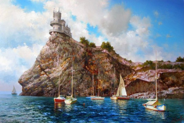 Милюков Александр художник картины Крым