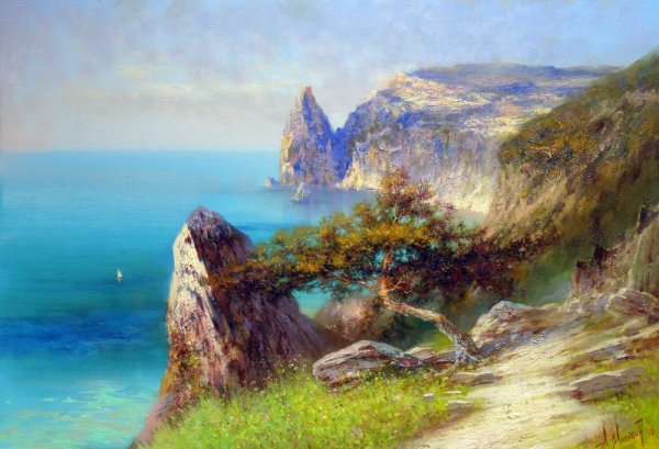 Александр Милюков Крымский пейзаж