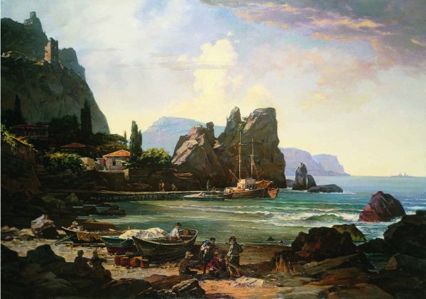 Василий Нестеренко художник море