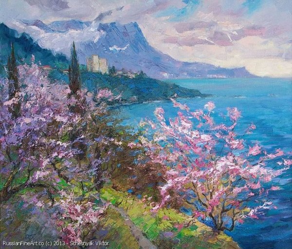 Крымский пейзаж Импрессионисты