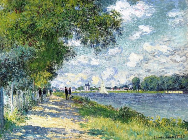 Клод Моне сена в Аржантее