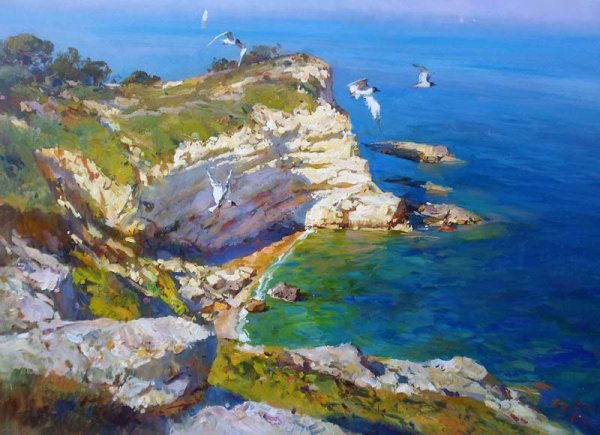 Крымский художник Сергей Свиридов