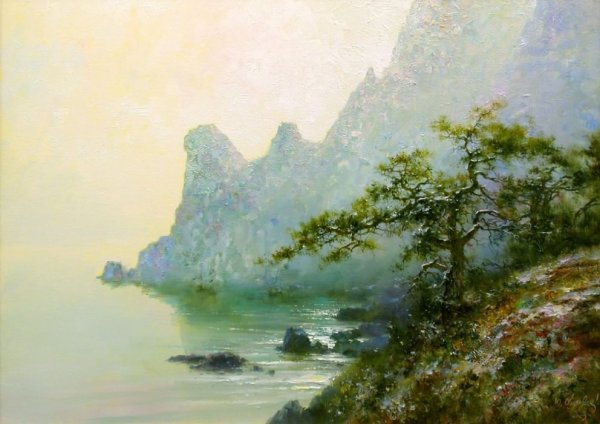 Юрий Обуховский акварель