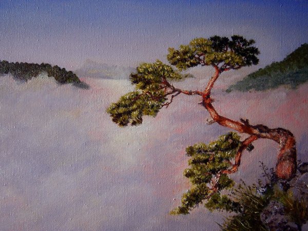 Художник на пленэре Чусовой