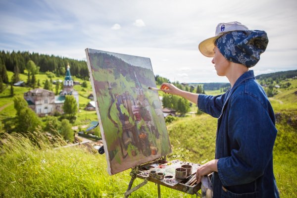 Александр Самохвалов пейзажи Урала