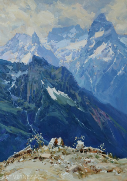 Художник Алексей Шалаев городской пейзаж