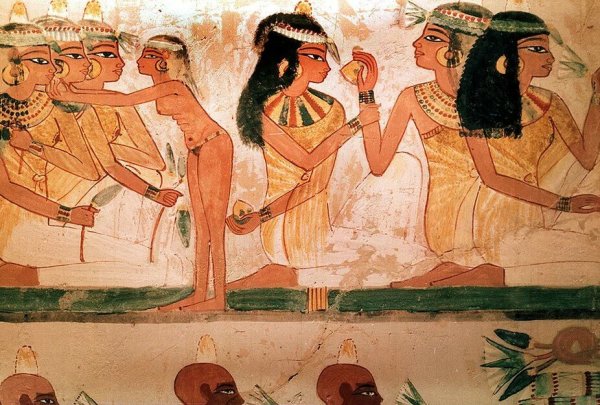 Freski egipet древние египетские фрески