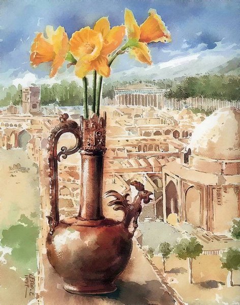 Иранская Каджарская живопись