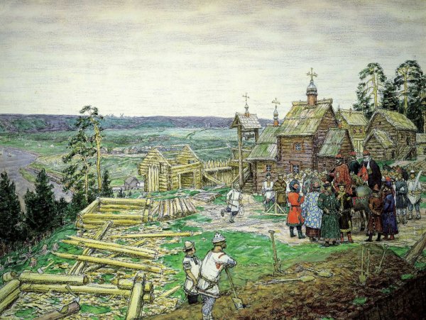 Аполлинария Васнецова торговля в древней Руси