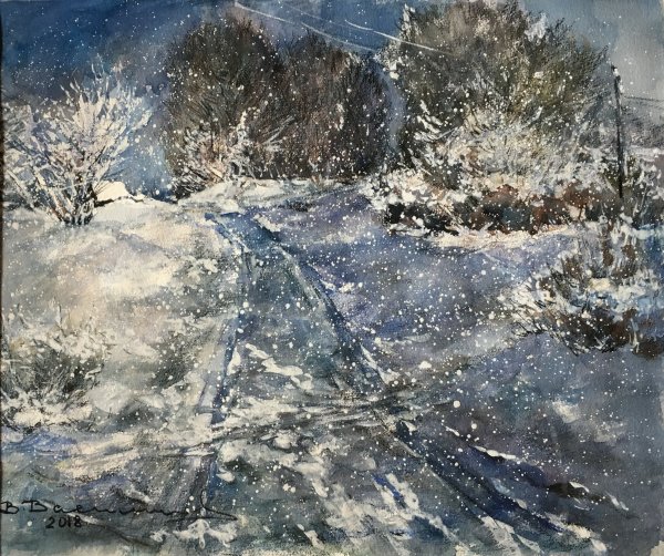 Владимир Васильев акварели