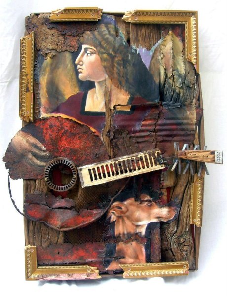 Комбинированной живописи