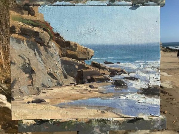 Природа -живопись американского художника - Aaron Schuerr