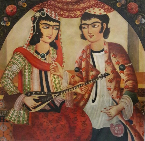 Древняя живопись Ирана