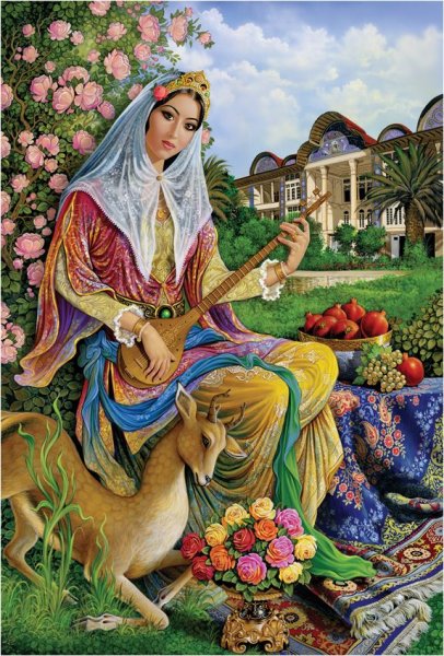 Иранский художник Abolfazl Mirzabeygi