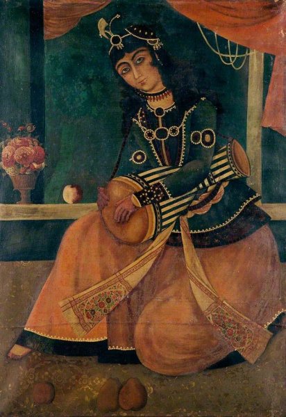 Каджарское искусство живописи Ирана