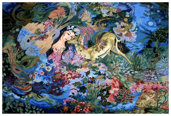 Сады в персидской живописи