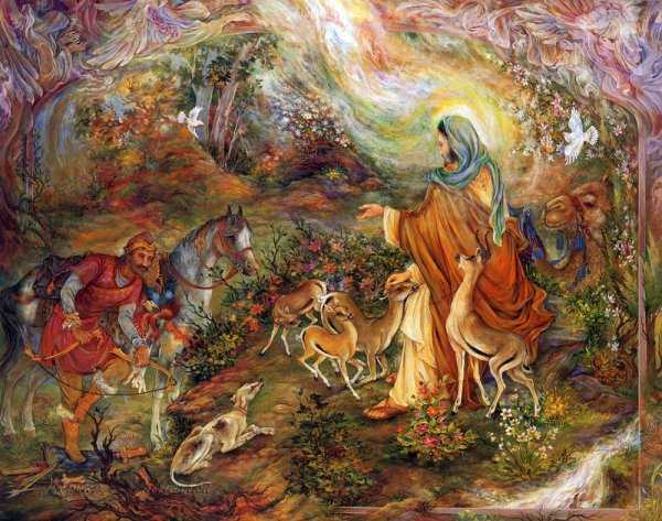 Хафиз (Hafez) художника Mahmoud Farshchian