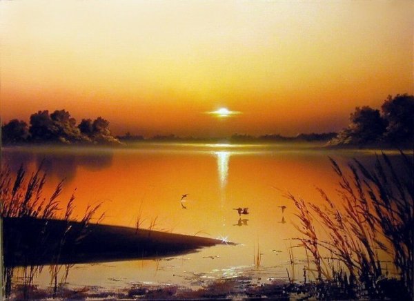 Пейзаж маслом