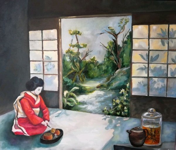 Традиция Китай чайная живопись