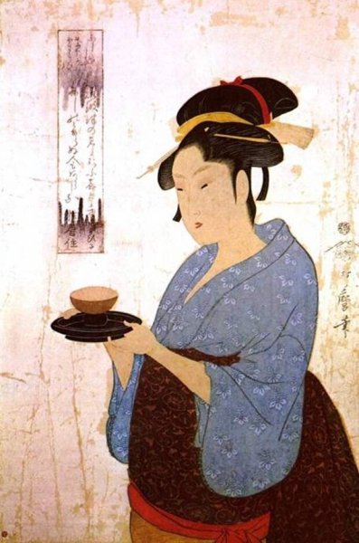Китагава Утамаро гейша Осама