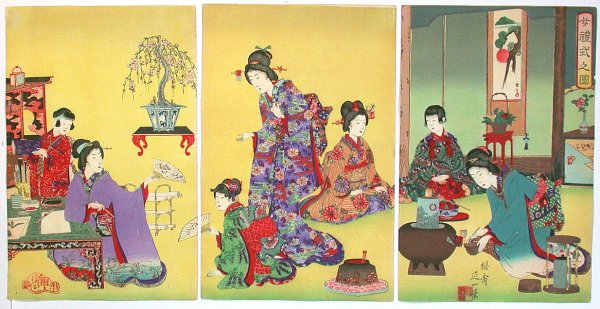 Чайная церемония укие э