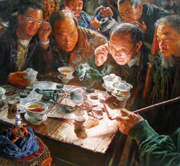 Китайский художник Чэнь Аньцзянь