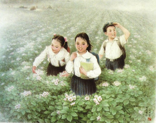 Картины художников КНДР