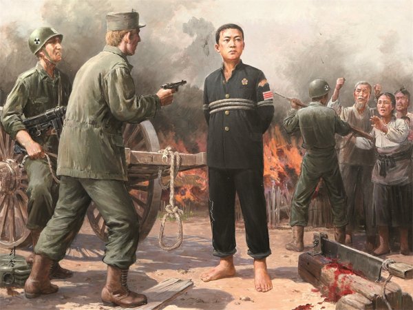 Батальная живопись КНДР