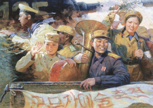 Чучхейский реализм картины