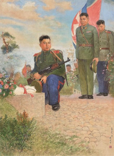 Северокорейские солдаты корейской войны