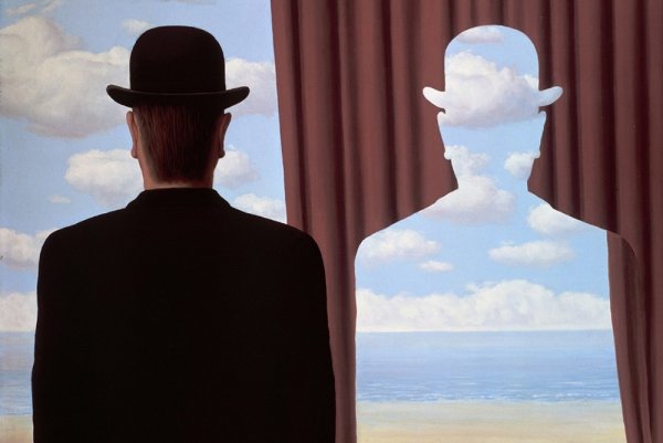 Голконда картина Рене Магритта