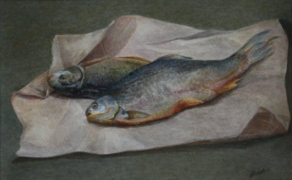 Художник Семенов вобла